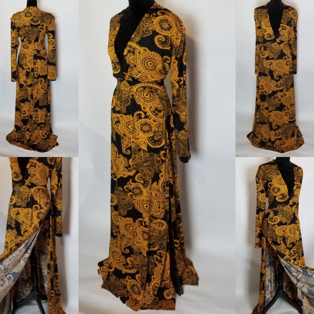 Paisley Maxi Dress